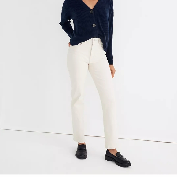 Madewell Denim - NWT Madewell White Perfect Vintage Jean